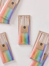 Hand-dipped Beeswax Birthday Candles | Tall Rainbow