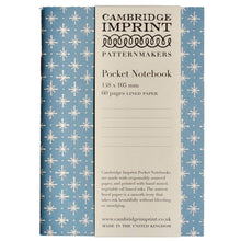 Pocket Notebook Little Stars Faded Denim