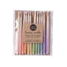 Hand-dipped Beeswax Birthday Candles | Rainbow