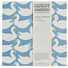 Square Notebook with Lined Paper in Ducks and Rabbits