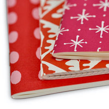 Three Assorted Memo Books | Red