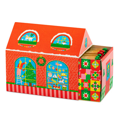 Christmas Shop House Matchboxes